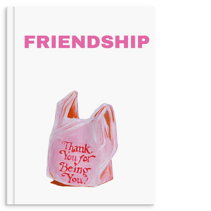 FriendShip PhotoBook Cover White